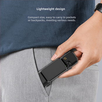 Ochranný kryt objektívu a displeja pre DJI Osmo Pocket 3 - polopriesvitný ABS, pk02, Popcorn