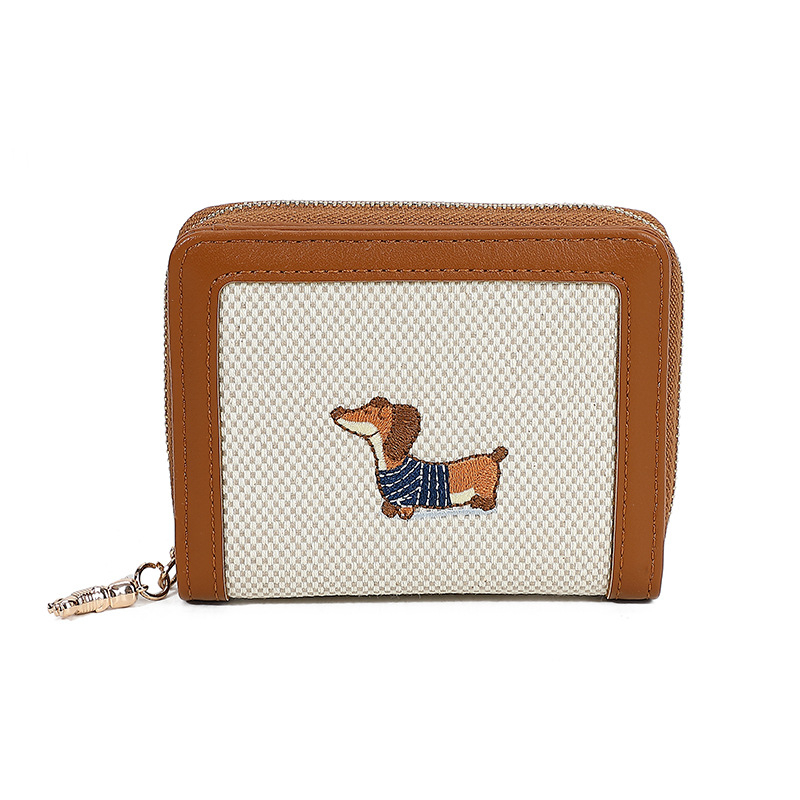 Ženski novčanik od PU kože s cvjetnim uzorkom, Suphiar, velik kapacitet za kartice i novčanicu za kovance, prozračan i otporan na habanje