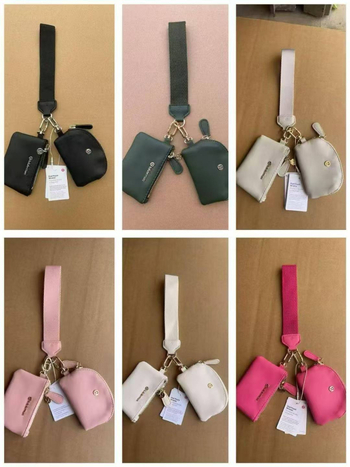 Kožni novčanik na zapešće s minimalističkim džepom za kartice, unisex, ulični stil, prozračan, vodootporan, ultra lagan, podstava od poliestera, proljeće 2025