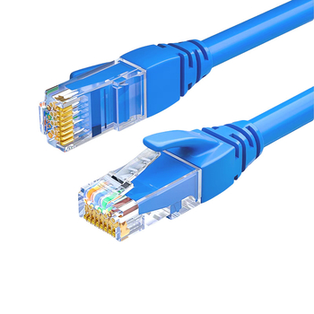CAT6E mrežni kabel, RJ-45, uvijene parice, čista bakar, 1000 Mbps