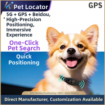 Pametni traker za kućne ljubimce s Beidou GPS-om u realnom vremenu, vodootporan, sprječava gubitke, univerzalni pojas za mačke i pse, daljinsko praćenje
