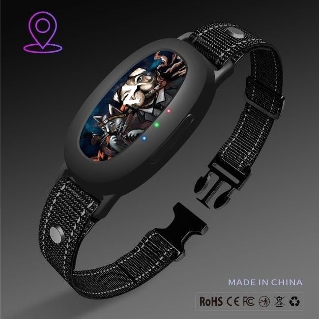 Pametni traker za kućne ljubimce s Beidou GPS-om u realnom vremenu, vodootporan, sprječava gubitke, univerzalni pojas za mačke i pse, daljinsko praćenje