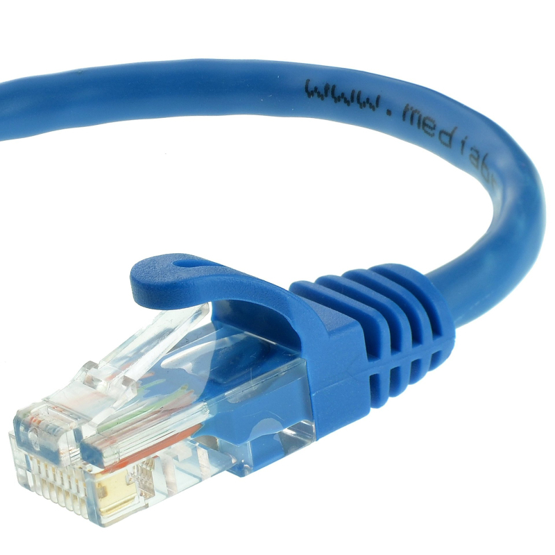 Cat5 UTP mrežni kabel, 8-žilni zavijeni par, RJ-45 priključak, unutarnja upotreba za usmjerivač, 100 Mbps