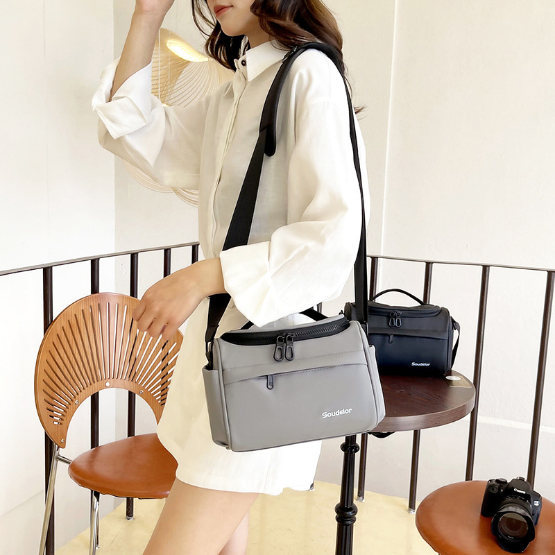 Torba za kameru SLR/Mirrorless - Vodootporna najlonska torba za rame, Unisex, Prijenosni putni torbica