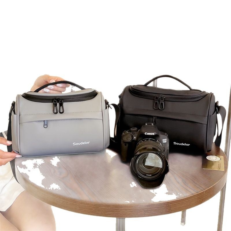 Torba za kameru SLR/Mirrorless - Vodootporna najlonska torba za rame, Unisex, Prijenosni putni torbica