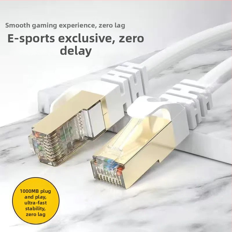 USB Category 6a koaksiālais tīkla kabelis ADSL