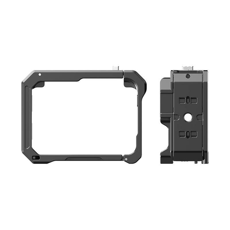 Hepail Insta360 Ace Pro 2 cadru din aliaj de aluminiu pentru filmare orizontală și verticală