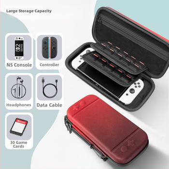 Switch 2 torbica za pohranu – EVA materijal, konstrukcija od najlona, kompatibilna sa Switch 2, tvrdi zaštitni kućište, 450 g