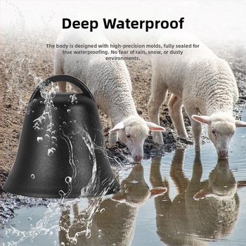 Praćenje stoke s 4G Beidou GPS-om, za vanjsku upotrebu, anti-gubitak i točno određivanje položaja, baterija 2000mAh