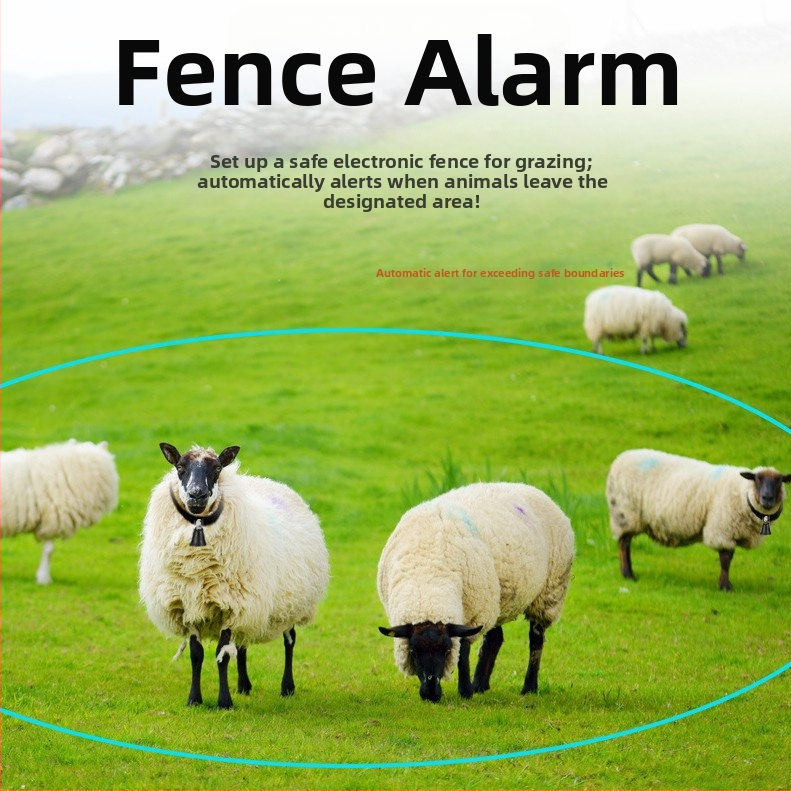 Praćenje stoke s 4G Beidou GPS-om, za vanjsku upotrebu, anti-gubitak i točno određivanje položaja, baterija 2000mAh