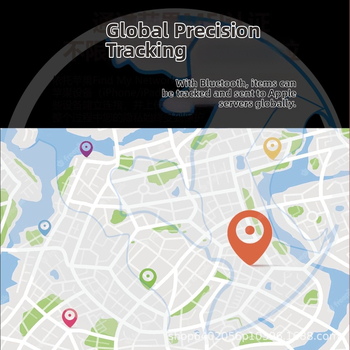 Bluetooth GPS lokator s anti-sledenjem za starije osobe, djecu i kućne ljubimce — globalno pokriće, ultradugo trajanje baterije, stanje pripravnosti 10–12 mjeseci