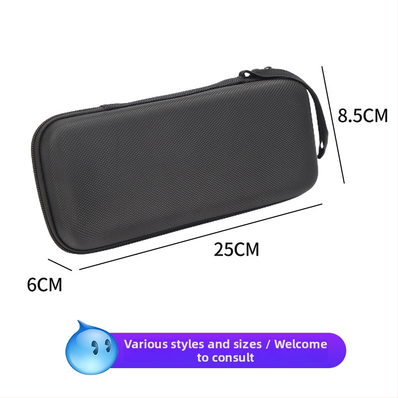 EVA púzdro na mikrofón s tvrdým puzdrom - pádová odolnosť, vodeodolný, embossing dizajn, model KD013H, nosnosť 0.5 kg, 3C elektronické balenie