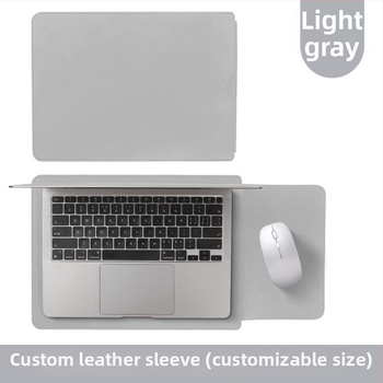 MacBook klēpjdatora soma – ūdensizturīga PU materiāla, iekšējā odere no sintētiskas ādas, pilsētas vienkāršība, pavasaris 2024