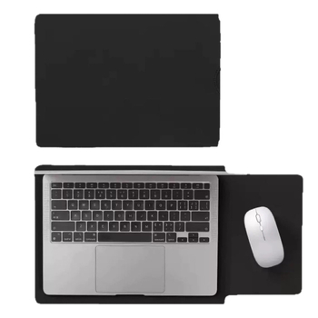 MacBook klēpjdatora soma – ūdensizturīga PU materiāla, iekšējā odere no sintētiskas ādas, pilsētas vienkāršība, pavasaris 2024