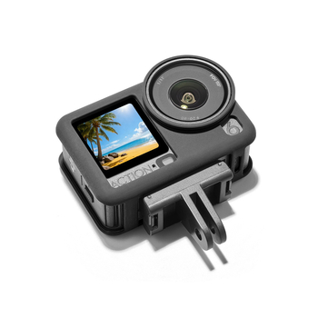 Capac de protecție pentru obiectiv compatibil cu DJI Osmo Action 6, mânecă din silicon, rezistent la praf, imprimare logo disponibil