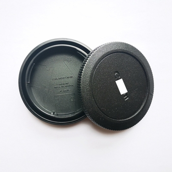 Prednje i stražnje kućište za Canon EOS R s poklopcima RF portova; kompatibilno s Canon R serijom; model YM204; prilagođeno uzorku; pakirano u OPP vrećicu