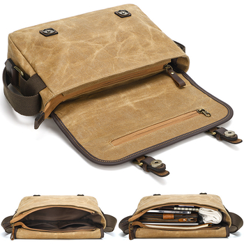 Torba za SLR fotoaparat – platno, vodootporna, otporna na habanje, otporna na udare, preko ramena