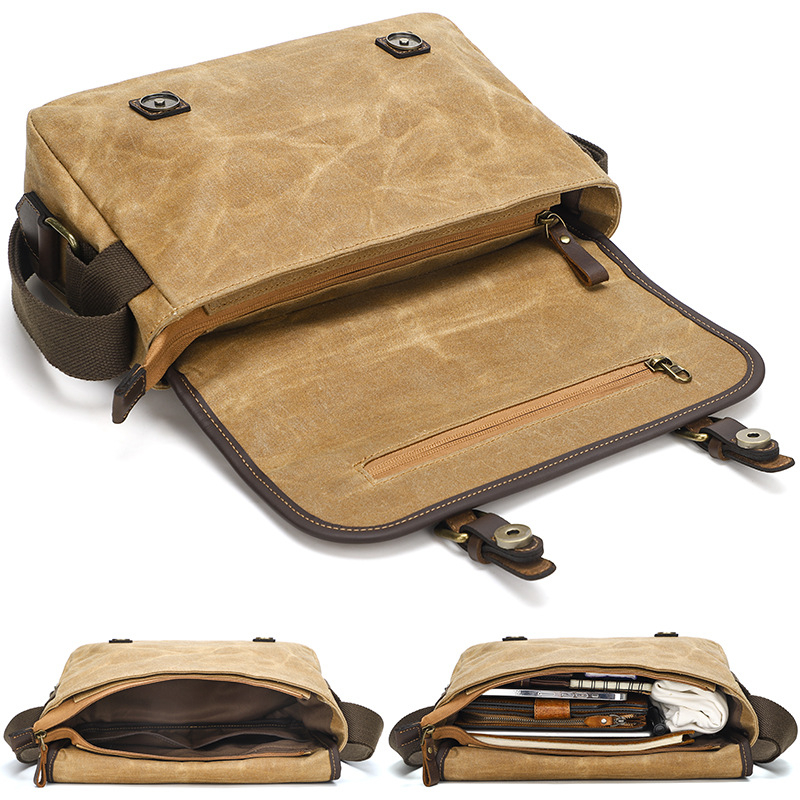 Torba za SLR fotoaparat – platno, vodootporna, otporna na habanje, otporna na udare, preko ramena