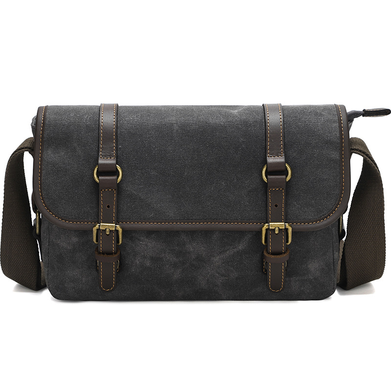 Torba za SLR fotoaparat – platno, vodootporna, otporna na habanje, otporna na udare, preko ramena