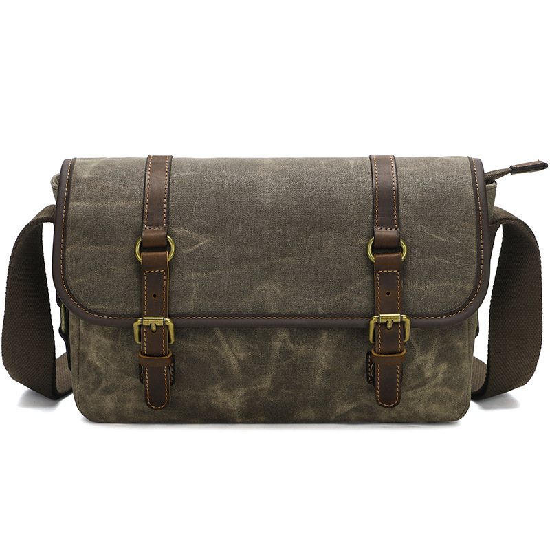 Torba za SLR fotoaparat – platno, vodootporna, otporna na habanje, otporna na udare, preko ramena