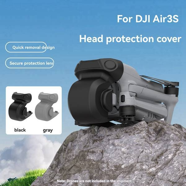 Защита за гимбал и капак за обектив за DJI Air 3S, PC материал