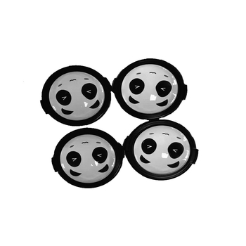 Kapa za objektiv s dizajnom panda – Cartoon Panda Lens Cover, kompatibilno s Canon EOS R5/R6/R7/R10 i 200D, bajonet veličine 43/46/49/52/55/62/67/72/77