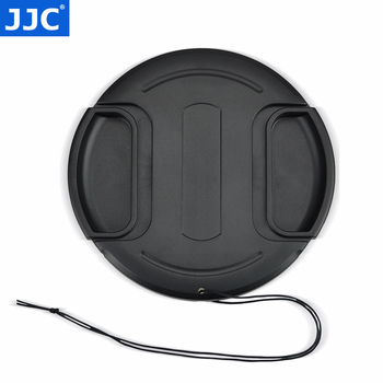 JJC poklop za objektiv LC-serija, središnji hvatački mehanizam, remenom protiv gubitka, univerzalna kompatibilnost, težina 0,038 kg