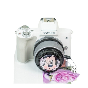 Kapa poklopca objektiva s karikaturalnim dizajnom za Nikon Z30 – kompatibilno s Nikon objektivima, prilagođeni uzorci, jamstvo u zemlji