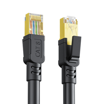 CAT8 mrežni kabel, čista bakrena, 40 Gbps, RJ-45 priključak (promjer vodiča 6.0±0.2 mm)