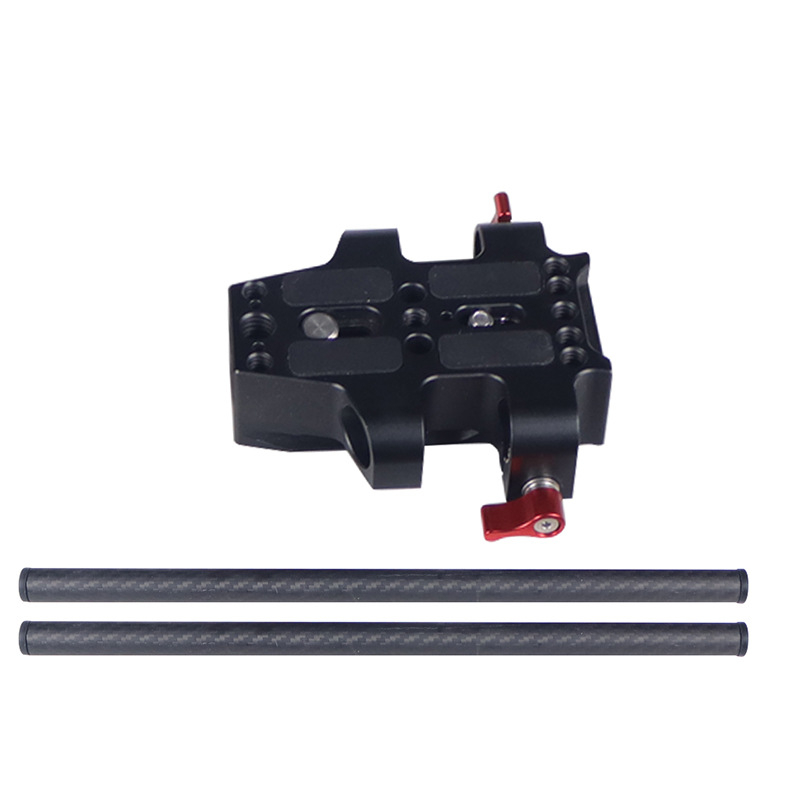 Ploča za follow focus s brzim oslobađanjem; Materijal: aluminijska legura + nehrđajući čelik; Pogodno za SLR/Micro Single kameru; Težina: 0,16 kg