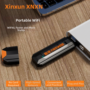 X6 USB prijenosni Wi-Fi hotspot bez SIM kartice, 150 Mbps, 2,4 GHz, podržava 802.11b/g/n, TDD-LTE format