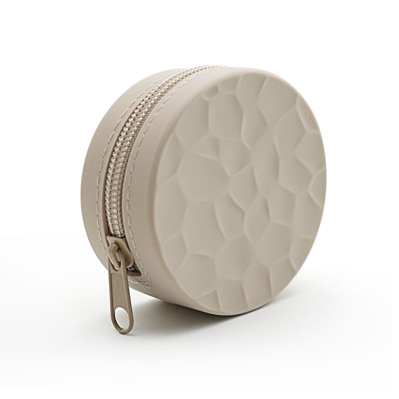 Silikonska kružna novčanik za novčiće i podatkovne kablove, gradski minimalistički stil, unisex