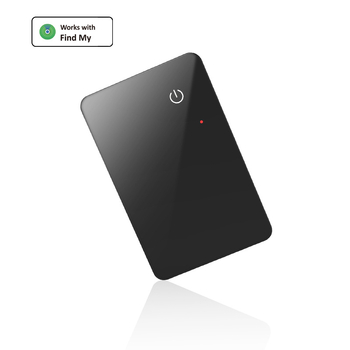 TR202 Kartični tracker s NFC bežičnim punjenjem, 110mAh baterija, tijelo od ABS-staklo, domet ≥40 m, kompatibilan s iOS-om, za novčanike, torbe i bicikle