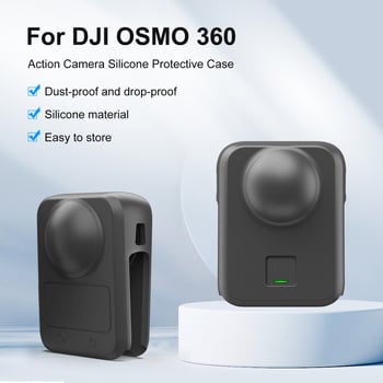 Puluz Fat Cow Pu789 silikonska zaštitna maska za DJI Osmo 360 panoramsku kameru