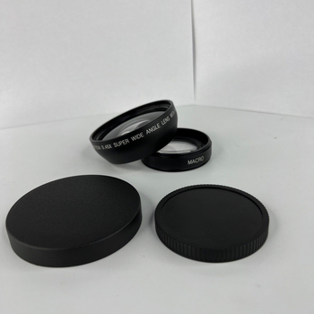 52mm 2-u-1 širokokutni i makro objektiv za SLR/digitalnu kameru, Sony bajonet, fiksno fokusiranje, žarišna duljina 16mm, maksimalna svjetlina f/2.0, vidno polje 100°