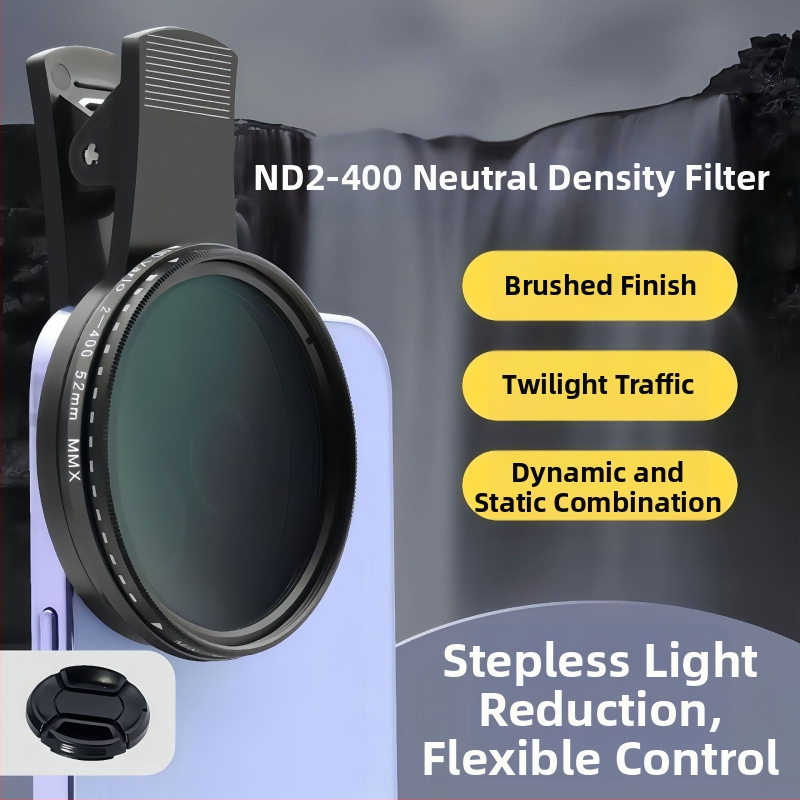 Demaxi Universalus ND filtras ND2-400, reguliuojamas šviesos sumažinimas telefonams, anti-lazeris