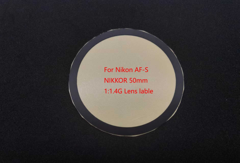 Predný dekoratív prsten pre Nikon 50mm f/1.4G objektív — prsten na pritláčanie krycieho filmu, dekoratívny parametrový prsten, OEM