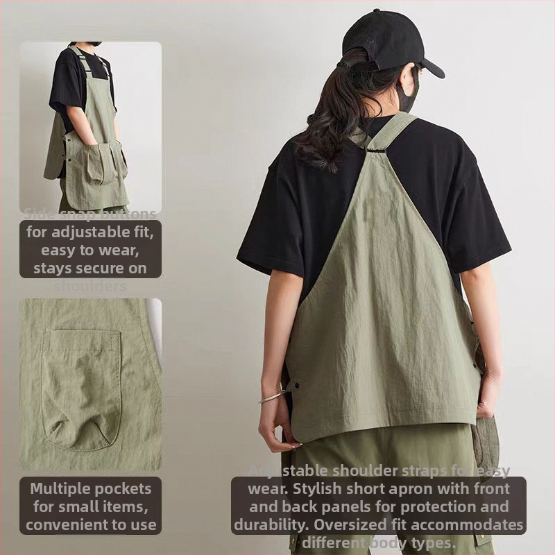 Bezruková zástera - polyester, vodotesná, kórejský štýl, unisex, pre dospelých a seniorov