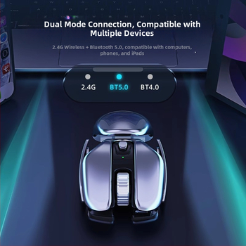 Pioneer Q6 bezvadu pele, 2.4G USB, 1600 DPI