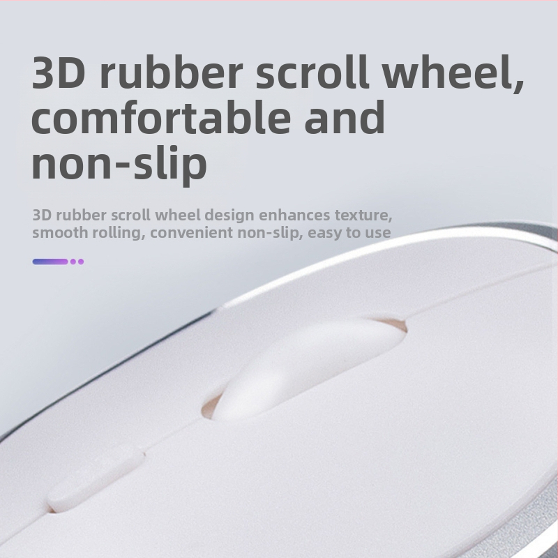 Bezvadu divu režīmu pele, klusā Bluetooth datorpele, modelis 2103300