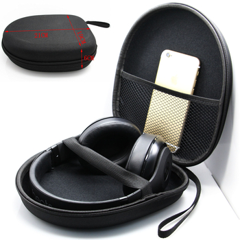 MDR-XB450/950AP fülhallgató tároló táska, EVA kemény külső, OEM gyártás, licencelhető magáncímke