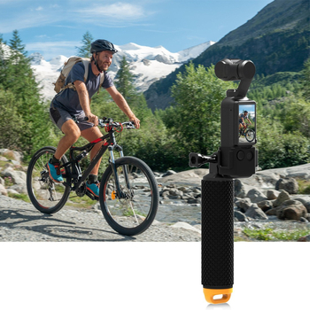 Puluz Fat Cow Pu899 adaptor pentru cameră pentru DJI Osmo Pocket 3, construcție ABS, suport extensibil