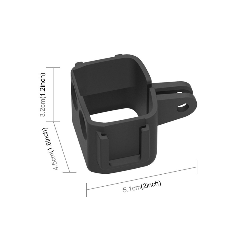 Puluz Fat Cow Pu899 adaptor pentru cameră pentru DJI Osmo Pocket 3, construcție ABS, suport extensibil