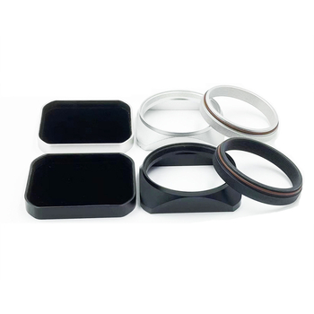 Kvadatno metalno sjenilo za objektiv za Fujifilm X100V/X100F/X100T/X100S, s poklopcem