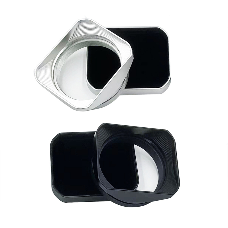 Kvadatno metalno sjenilo za objektiv za Fujifilm X100V/X100F/X100T/X100S, s poklopcem