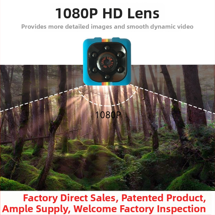 CS02 vodotesná športová kamera, 1080p HD, priame pripojenie Wi‑Fi hotspot, MP4 formát, TF karta, 60 minút batérie