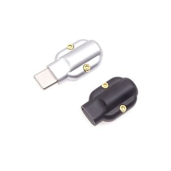 USB-C fém burkolat Type-C dugaszhoz, testreszabható, OEM feldolgozás