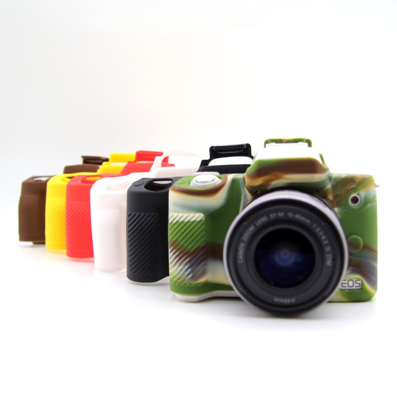 Canon M50/M50 II szilikon védőtok – Minden egyben, ütésálló és kopásálló