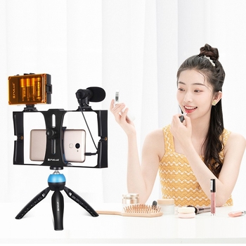 Kit foto pentru telefoane Puluz Fat Cow PKT3023 – Compatibil cu telefoane mobile; Material ABS, PC