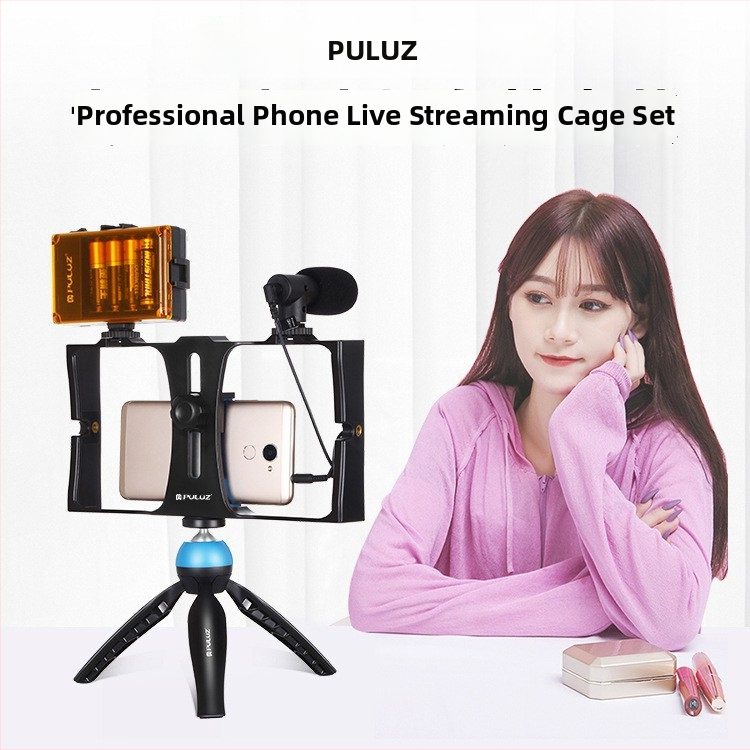 Puluz Fat Cow Mobilný fotografický set PKT3023 – Kompatibilný s mobilnými telefónmi; Materiál ABS, PC